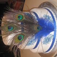 Peacock Wedding Cake 