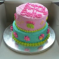 Hula Girl Hula girl cake, thrown together for my daughters 5th birthday. I had to abandon the original plan when my youngest ended up in the hospital...