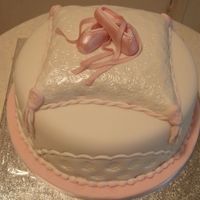 Ballet Shoes Cake Better view of my first project