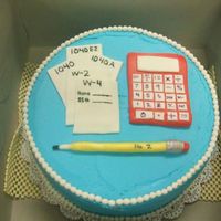 Taxes On of my coworkers prepares tax returns part time. She was very happy with the cake. I do not measure when I'm working with fondant. I...