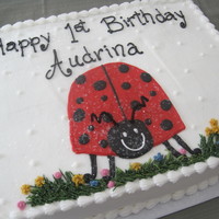 Lady Bug Cake 