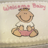 Baby Shower Cake 