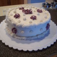 First Cake This is pre-class to guage my progress going forward. I will be starting course 1 in a couple of weeks. This got a little sloppy towards...