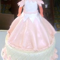 Doll On Cake 