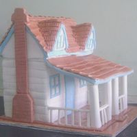 New Home The cake is symbolic for a new couple