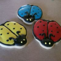 Ladybug Cookies NFSC with antonia74 icing