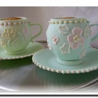 Teacup Cakes I did this for an interview with a owner of a soon to open bakery. Never did these before, and never did the brush embroidery either. I was...