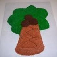 Palm Tree This is a star tipped cake in all butter cream. It is a normal palm tree cake pan.
