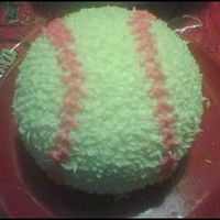 Baseball This is one of the first cakes I made when I started taking up decorating. I bought the pan because I thought it was cool and this is how...