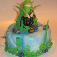 Fishing-Man For a good friend of mine and he loves fishing and he is an agent in handbags.