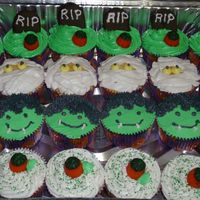 Halloween Cupcakes All BC Halloween cupcakes for work. Got all these ideas from various people on CC. Thanks guys!!!
