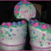 Kena's Birthday Cake Well this cake was for one of my best friends so I wanted to do it justice! I really didn't know what to do for her, if you met her...