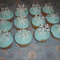Snowflake Cupcakes 