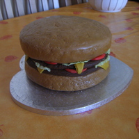 Burger Cake 