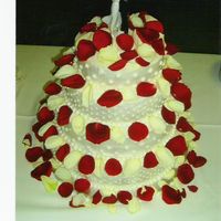 My First Wedding Cake 4 tier...14;12;10; and 8, this is my first wedding cake...hope you all like it