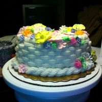 Basketcake! This cake was so rewarding to make!