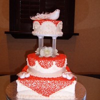 Florida Bride Expo 2010 Display cake for the Florida Bride Expo 2010 at T.Pepin's in Tampa, FL