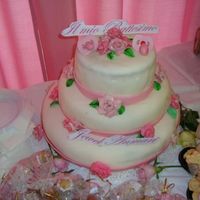 My First Time Fondant Cake This is my very first fondant cake, I was so bold I thought I can pull it off without mistakes. I still need to perfect my technics. The...