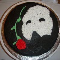 Phantom Of The Opera One of my first cakes.