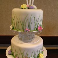 75Th Floral Birthday This was made for a 75th birthday - feminine and simple.