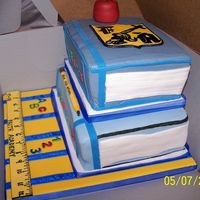 Teacher Appreciation Cake 2 made for teacher appreciation luncheon