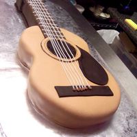Guitar Groom's Cake 