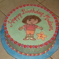 Dora My first FBCT done with SMBC for my niece's birthday.