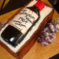 Cabernet Sauvignon A birthday cake I made back in May for a friend who loves wine. He liked it so much, he asked if he could emblam it, and ended up not...