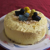 Ducklings/chickens Made this for my Mum when her first lot of chickens hatched - tho they do resemble ducklings more than chickens!