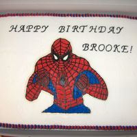 Spiderman This was my first FBCT that worked. I LOVE IT. I keep thinking what can I do next. Much eaiser than stars.