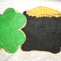 St. Patty's Day Cookies Playing around with different Cookies