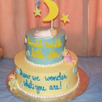 My Baby Shower Cake This cake was ordered from my work, unbeknownst to me. I decorated it, and thought it was for a customer. Only to show up at my surprise...