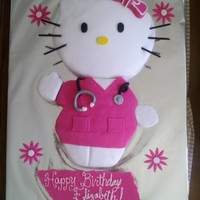 Hello Kitty Nurse Cake Hello Kitty Nurse cake..