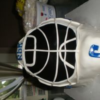 Vancouver Canucks...luongo Mask...13Th Birthday This is a Vancouver Canucks Goalie Luongo mask cake that I did for my cousin's birthday...It is completely edible from top to bottom....