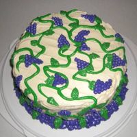 Grapevine I did this cake cuz I wanted to try the grapevine look from one of the class books
