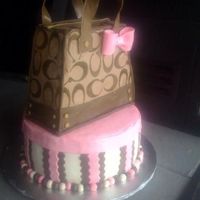 Coach Bag On Hat Box 