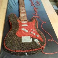 Details Of Guitar Cake Details of guitar cake 2