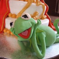 Kermit The Frog a mmf figure of kermit the frog, aprox 15-20cm long