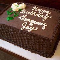 Chocolate Basketweave 