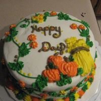 Fall Cake Fall Cake made for a friend's B-Day! All BC.