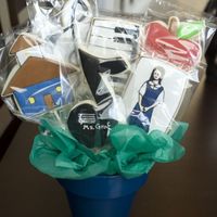 Teacher Appreciation Day Cookies This one was for the school music teacher. Also made with royal icing.