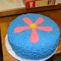 Just Learning Star Technique This is just a practice cake. I was teaching myself the star technique. Not a great cake, but it's not too bad for my first try. Any...