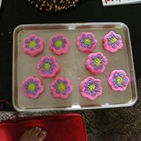 Just Some Lil' Practice Cakes I used a bread tube pan that I got from Pampered Chef many years ago. You just bake em' and slice em'. Fun to do!