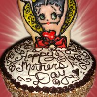 Betty My 1st carrot cake & sugar cookie from scratch...Yay Me!.It was for my Mummy Dearest for Mother's Day