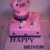 Pink Polka Dots This was a custom request and we drove it all the way from Philly to Brooklyn NY!!! but she was very happy with the cake and I loved how it...