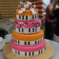 Big Family Cake This cake I made for dad's families annual "family day". The theme was music, hence the piano keys. Wanted to do more with...