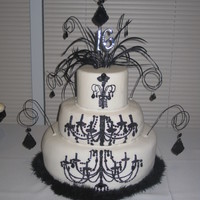 Chandelier Cake 