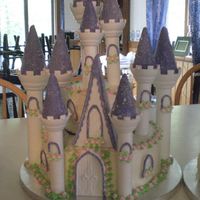 Cinderella Castle I used the wilton castle set to make this.