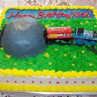 Thomas The Tank Engine a combination of several cakes from cakecentral and some of my own :)