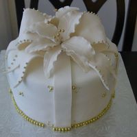 Christmas Gift Cake THIS CAKE IS CHOCOLATE VELVET WITH CREAM CHEESE FILLING.